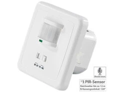 Revolt Akustikschalter:Automatischer Lichtschalter Mit PIR- Und Akustik-Sensor