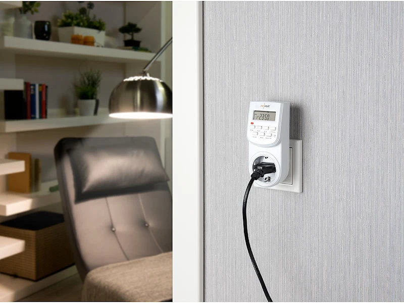 Revolt Schaltuhren:2er-Set Digitale Zeitschaltuhren Mit LCD-Display, Minutengenau, 7 Revolt Schaltuhren:2er-Set Digitale Zeitschaltuhren Mit LCD-Display, Minutengenau, – Bild 5