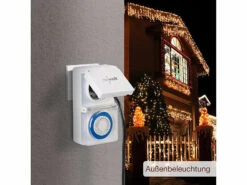 Revolt Außen Zeitschaltuhr:Mechanische Outdoor-Zeitschaltuhr, IP44, 30 Min., Kindersicherung 21 Revolt Außen Zeitschaltuhr:Mechanische Outdoor-Zeitschaltuhr, IP44, 30 Min., Kindersicherung -Pearl Shop nc5734 11