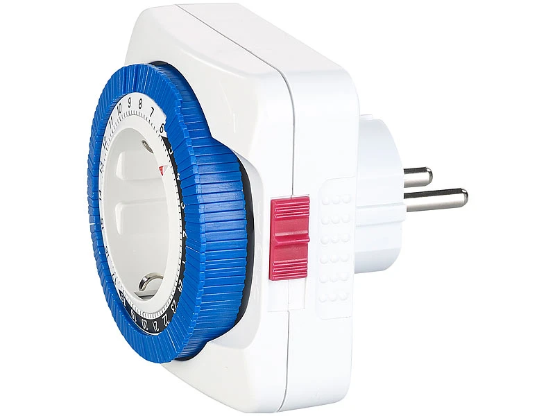 Revolt Zeitschaltuhr Mechanisch:Zeitschaltuhr Mit 24-Stunden-Timer, Schaltung Alle 15 Minuten, 3.680 W 3 Revolt Zeitschaltuhr Mechanisch:Zeitschaltuhr Mit 24-Stunden-Timer, Schaltung Alle 15 Minuten, 3.680 W