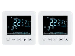 Revolt Elesion Thermostat:2er-Set WLAN-Thermostate Für Fußbodenheizungen, Für Siri, Alexa & GA -Pearl Shop nc7754 12