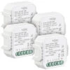 Luminea Home Control WLAN Schalter:4er-Set WLAN-Unterputz-Lichtschalter,App, Für Siri, Alexa&Google Ass. -Pearl Shop nc9365 3