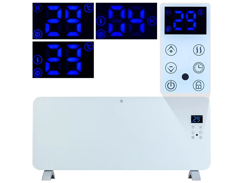 Sichler Alexa Heizung:Konvektor-Heizung Mit App, Für Amazon (Versandrückläufer) 7 Sichler Alexa Heizung:Konvektor-Heizung Mit App, Für Amazon (Versandrückläufer) – Bild 5