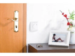 Revolt Schalter:2er-Set Automatische Lichtschalter Mit Radar-Bewegungsmelder -Pearl Shop nx3808 2 1