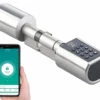 VisorTech Codeschloss:Elektronischer Tür-Schließzylinder Mit Zahlencode, Bluetooth & App -Pearl Shop nx4385 2