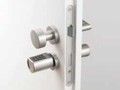 VisorTech Codeschloss:Elektronischer Tür-Schließzylinder Mit Zahlencode, Bluetooth & App -Pearl Shop nx4385 4