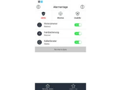 VisorTech WiFi Alarmanlage:4-teilige WLAN-Alarmanlage, Alexa-kompatibel, Für Bis 50 Sensoren, App -Pearl Shop nx4406 8