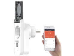 Luminea Home Control Messsteckdose:3er-Set WLAN-Outdoor-Steckdosen, App, Sprachsteuerung, 16 A, IP44 10 Luminea Home Control Messsteckdose:3er-Set WLAN-Outdoor-Steckdosen, App, Sprachsteuerung, 16 A, IP44 -Pearl Shop nx4458 3 2