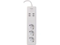 Luminea Home Control WLAN Steckerleiste:WLAN-Steckdosenleiste, 4x USB, Für Siri, Alexa & Google Assistant, 16A 13 Luminea Home Control WLAN Steckerleiste:WLAN-Steckdosenleiste, 4x USB, Für Siri, Alexa & Google Assistant, 16A -Pearl Shop nx4473 4