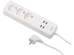 Luminea Home Control WLAN Steckerleiste:WLAN-Steckdosenleiste, 4x USB, Für Siri, Alexa & Google Assistant, 16A 9 Luminea Home Control WLAN Steckerleiste:WLAN-Steckdosenleiste, 4x USB, Für Siri, Alexa & Google Assistant, 16A -Pearl Shop nx4473 8