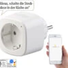 Luminea Home Control WiFi Steckdose:WLAN-Steckdose Mit App, 16 A, Komp. Zu Siri, Alexa & Google Assistant -Pearl Shop nx4491 20
