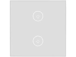 Luminea Home Control WiFi Taster:Touch-Doppel-Lichttaster, Amazon Alexa & Google Assistant Kompatibel 18 Luminea Home Control WiFi Taster:Touch-Doppel-Lichttaster, Amazon Alexa & Google Assistant Kompatibel -Pearl Shop nx4505 1 2