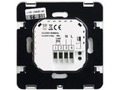 Revolt Raumthermostat Digital:2er-Set Wand-Thermostate Für Fußbodenheizung, LCD, Touch-Tasten 19 Revolt Raumthermostat Digital:2er-Set Wand-Thermostate Für Fußbodenheizung, LCD, Touch-Tasten -Pearl Shop nx4525 2