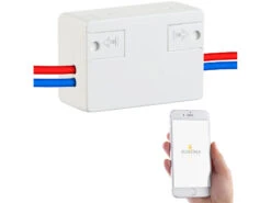 Luminea Home Control WLAN Relais:3er-Set WLAN-Schalter Für Licht & Co., Für Alexa & Google Assistant -Pearl Shop nx4592 19 1