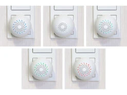 VisorTech Überwachungssystem:8-teiliges Funk-WLAN-Alarmsystem Für Funk-Geräte An App "Elesion" -Pearl Shop nx4637 13 2