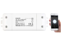 Luminea Home Control WiFi Dimmer:WLAN-Schalter Mit Dimmer-Funktion, Für Siri, Alexa & Google Assistant 10 Luminea Home Control WiFi Dimmer:WLAN-Schalter Mit Dimmer-Funktion, Für Siri, Alexa & Google Assistant -Pearl Shop nx4649 3