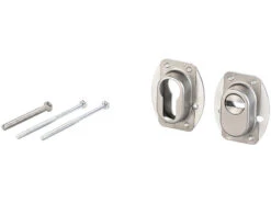 VisorTech ZigBee Türschloss:Elektronischer Tür-Schließzylinder Mit 5 Schlüssel, Für ZigBee-Gateway -Pearl Shop nx4661 4