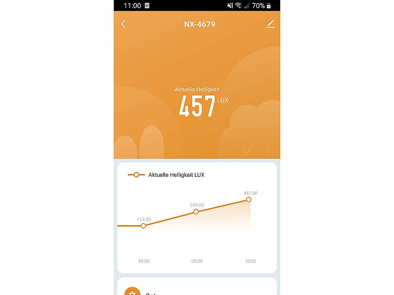 Luminea Home Control Dämmerungsschalter:Wetterfester WLAN-Licht- & Dämmerungs-Sensor Mit App, IP55 10 Luminea Home Control Dämmerungsschalter:Wetterfester WLAN-Licht- & Dämmerungs-Sensor Mit App, IP55 – Bild 8