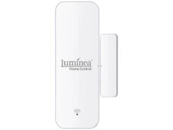 Luminea Home Control Fensterkontakte:10er-Set WLAN-Tür- & Fensteralarm, App, Für Alexa & Google Assistant -Pearl Shop nx4900 0 2