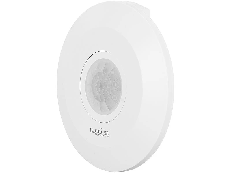 Luminea Home Control Bewegungsmelder Alexa:Extra-flacher WLAN-PIR-Bewegungsmelder Mit App, 360°, 230 Volt 10 Luminea Home Control Bewegungsmelder Alexa:Extra-flacher WLAN-PIR-Bewegungsmelder Mit App, 360°, 230 Volt – Bild 8