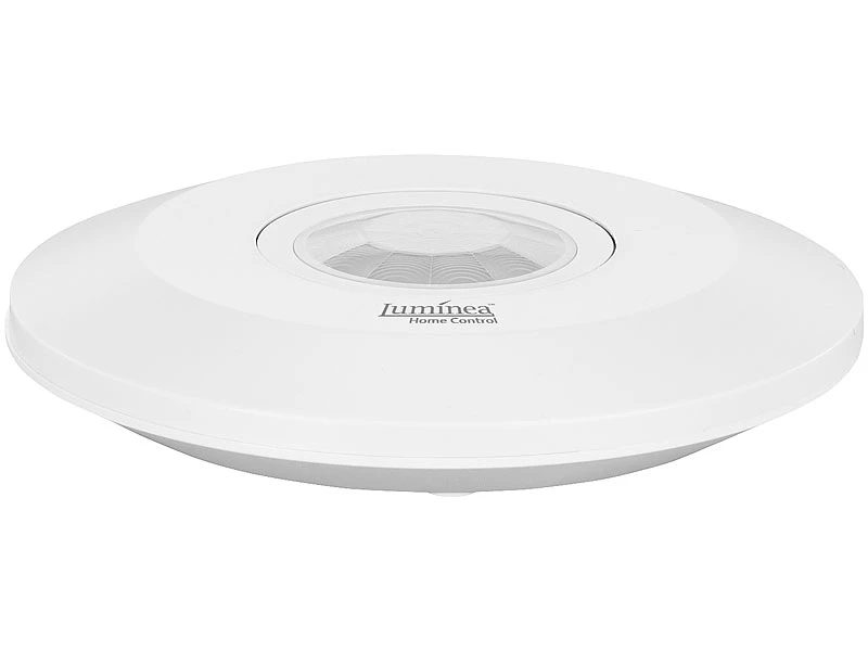 Luminea Home Control Bewegungsmelder Alexa:Extra-flacher WLAN-PIR-Bewegungsmelder Mit App, 360°, 230 Volt 8 Luminea Home Control Bewegungsmelder Alexa:Extra-flacher WLAN-PIR-Bewegungsmelder Mit App, 360°, 230 Volt – Bild 6