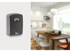 Xcase Schlüsseltresor Mit App:Mini-Schlüssel-Safe Mit App Und WLAN-Gateway Mit Bluetooth-Mesh, IP54 -Pearl Shop nx4964 25