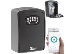 Xcase Schlüsseltresor Mit App:Mini-Schlüssel-Safe Mit App Und WLAN-Gateway Mit Bluetooth-Mesh, IP54 -Pearl Shop nx4964 3