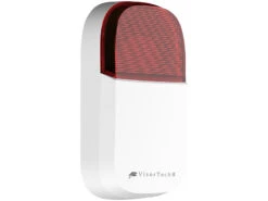 VisorTech Alarmsirene:WLAN-Outdoor-Sirene Mit Blinklicht Und 95 DB, IP54, ELESION-kompatibel 10 VisorTech Alarmsirene:WLAN-Outdoor-Sirene Mit Blinklicht Und 95 DB, IP54, ELESION-kompatibel -Pearl Shop nx4980 0 1