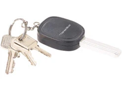 VisorTech Schlüsselalarm:2er-Set Personenalarm Im Autoschlüssel-Design, 110-dB-Sirene, Kuli -Pearl Shop nx5666 2 1