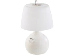 Lunartec Nachttischlampe Kabellos:2er-Set LED-Tischlampe, PIR- & Licht-Sensor, Warm- & Tageslichtweiß -Pearl Shop nx5737 1