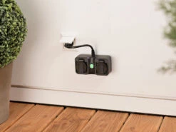 Luminea Home Control WLAN Aufputz Steckdose:2-fach-WLAN-Outdoor-Steckdosenleiste, App, Sprachsteuerung, 15 A, IP44 17 Luminea Home Control WLAN Aufputz Steckdose:2-fach-WLAN-Outdoor-Steckdosenleiste, App, Sprachsteuerung, 15 A, IP44 -Pearl Shop nx6153 7