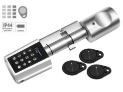 VisorTech ZigBee Schloss:Tür-Schließzylinder Mit Steuereinheit Für ZigBee Und Smart-Home-App 16 VisorTech ZigBee Schloss:Tür-Schließzylinder Mit Steuereinheit Für ZigBee Und Smart-Home-App -Pearl Shop nx6262 6 1