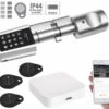 VisorTech ZigBee Schloss:Tür-Schließzylinder Mit Steuereinheit Für ZigBee Und Smart-Home-App -Pearl Shop nx6405 1