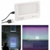 VisorTech Fernsehsimulator:TV-Simulator Zur Einbrecher-Abschreckung, USB-Betrieb, 28 LEDs, 1,5 W -Pearl Shop nx8140 11