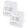 Revolt Lichtsensor:2er-Set Automatische Lichtschalter Mit PIR-Bewegungsmelder -Pearl Shop nx9800 0