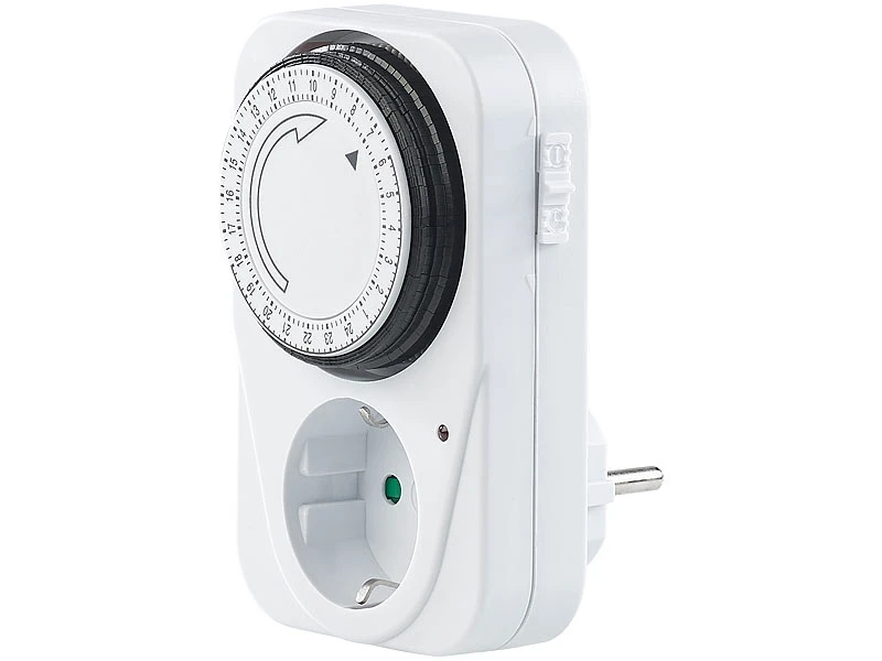 Revolt Steckdosenschaltuhr:2 Mechanische Zeitschaltuhren, Tagesplaner, 15 Min., Kindersicherung 5 Revolt Steckdosenschaltuhr:2 Mechanische Zeitschaltuhren, Tagesplaner, 15 Min., Kindersicherung – Bild 3
