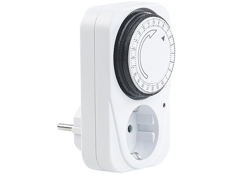 Revolt Zeitschaltuhr Analog:Mechanische Zeitschaltuhr, Tagesplaner, 15 Min., Kindersicherung 3 Revolt Zeitschaltuhr Analog:Mechanische Zeitschaltuhr, Tagesplaner, 15 Min., Kindersicherung