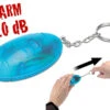 VisorTech Taschenalarm:Personenalarm, Laute 110 Db, Mit Taschenlampe -Pearl Shop pe7230 3