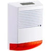 VisorTech Alarm Attrappe:Alarmsirenen Attrappe Mit Solar & Blinklicht, IP44 -Pearl Shop px1868 0