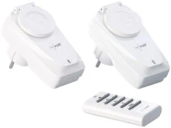 Revolt Funksteckdose Außen:2er-Set Outdoor-Funksteckdosen Mit Fernbedienung, IP44, Bis 3.680 Watt 9 Revolt Funksteckdose Außen:2er-Set Outdoor-Funksteckdosen Mit Fernbedienung, IP44, Bis 3.680 Watt -Pearl Shop px2355 0