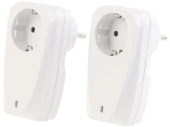 Revolt Steckdose Funk:2er-Set Funksteckdosen Mit Fernbedienung, Bis 16 A, 3.680 Watt -Pearl Shop px2940 4