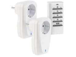 Revolt Steckdose Funk:2er-Set Funksteckdosen Mit Fernbedienung, Bis 16 A, 3.680 Watt -Pearl Shop px2940 8