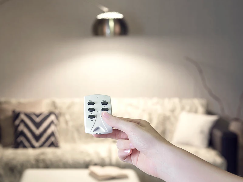 Revolt Funksteckdosen Set:3er-Set Funk-Steckdosen Mit Fernbedienung, 30 M, 3.680 Watt/16 A, Weiß 5 Revolt Funksteckdosen Set:3er-Set Funk-Steckdosen Mit Fernbedienung, 30 M, 3.680 Watt/16 A, Weiß – Bild 3