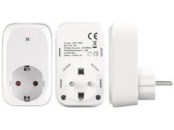 Revolt Funksteckdosen Set:3er-Set Funk-Steckdosen Mit Fernbedienung, 30 M, 3.680 Watt/16 A, Weiß 9 Revolt Funksteckdosen Set:3er-Set Funk-Steckdosen Mit Fernbedienung, 30 M, 3.680 Watt/16 A, Weiß -Pearl Shop px2949 12