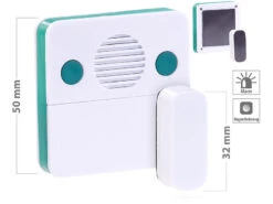 VisorTech Kühlschranktür Alarm:Universal-Türschließ-Erinnerungs-Alarm Mit 15/30 Sekunden Auslösezeit