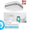 VisorTech Rauchmelder WLAN, App:Kompakter WLAN-Design-Rauchmelder Versandrückläufer -Pearl Shop ref31508 12
