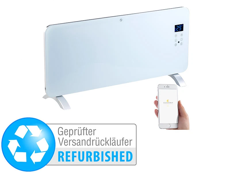 Sichler Alexa Heizung:Konvektor-Heizung Mit App, Für Amazon (Versandrückläufer) 3 Sichler Alexa Heizung:Konvektor-Heizung Mit App, Für Amazon (Versandrückläufer)