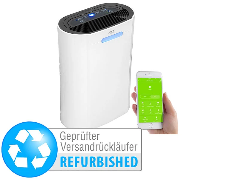 Sichler WLAN-Luftentfeuchter:Luftentfeuchter, 10 L/Tag, Für Amazon Versandrückläufer 3 Sichler WLAN-Luftentfeuchter:Luftentfeuchter, 10 L/Tag, Für Amazon Versandrückläufer