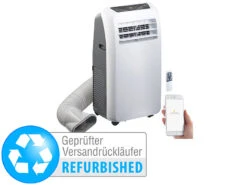 Sichler Klimaanlage App:Mobile Klimaanlage, 9.000 BTU/h, 2.600 Watt (Versandrückläufer) -Pearl Shop ref97659 22