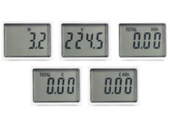 Revolt Energiekostenmessgerät:4er-Set Digitale Energiekosten-Messer & Stromverbrauchs-Zähler 13 Revolt Energiekostenmessgerät:4er-Set Digitale Energiekosten-Messer & Stromverbrauchs-Zähler -Pearl Shop sd2209 11 2